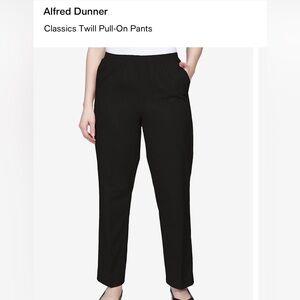 Alfred Dunner Classics Twill Pull-On Pants